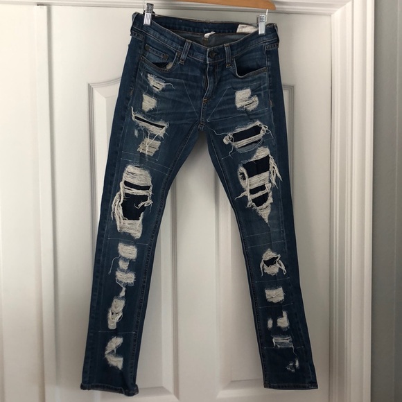 Rag & Bone - Designer Distressed Denim - Picture 1 of 2